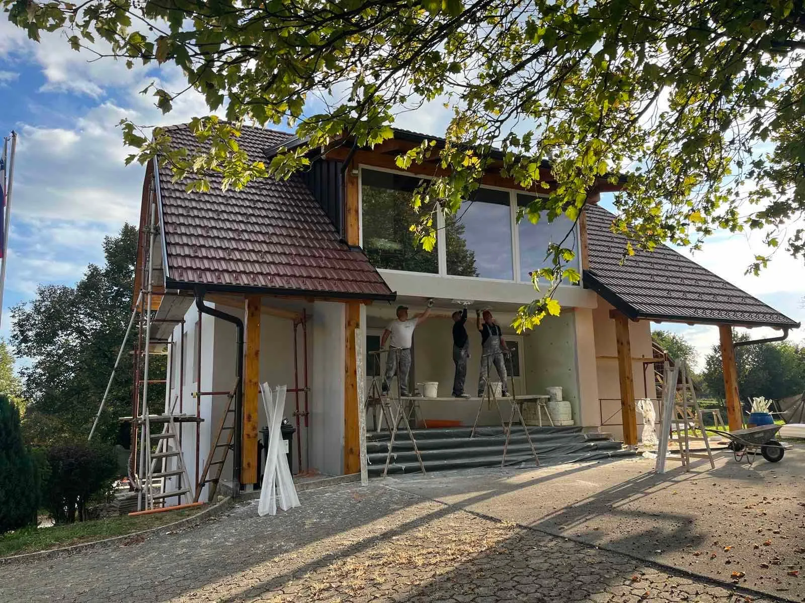 Obnova fasade gasilskega doma